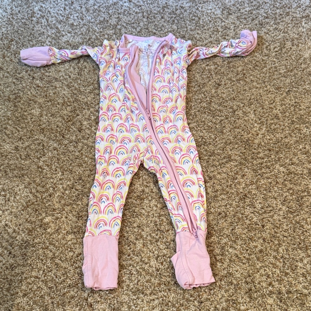 Little Sleepies Rainbow Convertible Sleeper